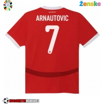 Ženske Nogometnih dresov Avstrija Marko Arnautovic #7 Domači EP 2024 Kratki rokavi